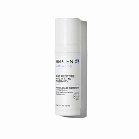Replenix Age Restore Nighttime Therapy Face Cream, Anti-Aging Medical-Grade Facial Moisturizer for Mature & Dry Skin