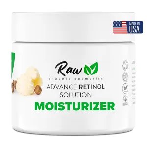 Retinol Cream For Face, Organic Moisturizer - Natural Anti-Aging Face Cream for Women - Eye Cream for Wrinkles, Made in USA, Boost Hydration & Collagen - Paraben-Free, 2oz