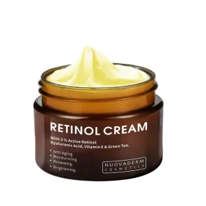Retinol Plus  Anti-Aging Cream - Firming Day & Night Moisturizer with Vitamin E, Collagen, and Hyaluronic Acid - Reduces Wrinkles for Youthful Skin, 1.7 Fl Oz