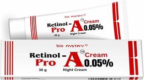 Retinol 0.05% For Night Repair Cream, Face Moisturizer for Wrinkle Reduction, Non-Greasy Formula for Daily Use 1.0 Oz