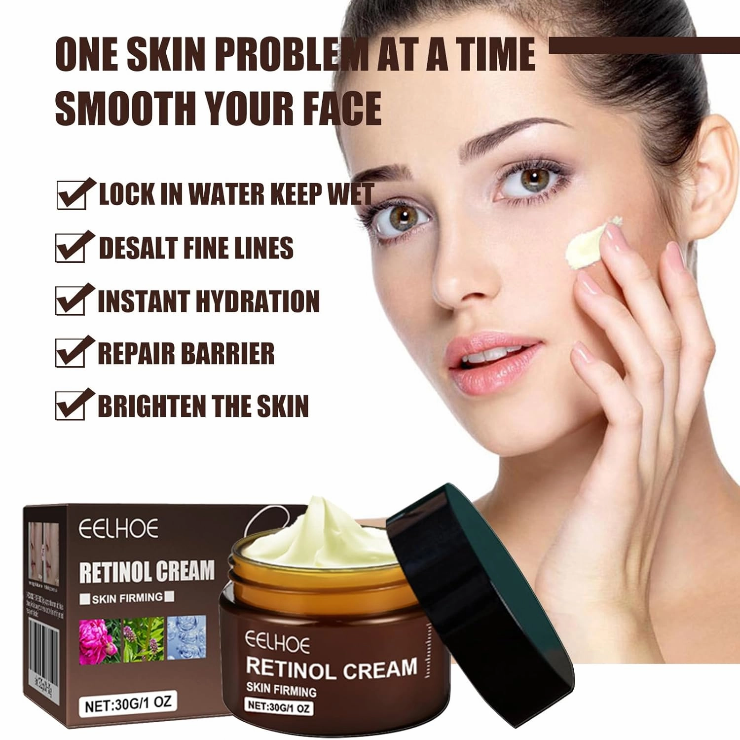 Retinol Anti-Aging Face Cream – Firming, Hydrating Moisturizer to Reduce Fine Lines & Even Skin Tone (3)