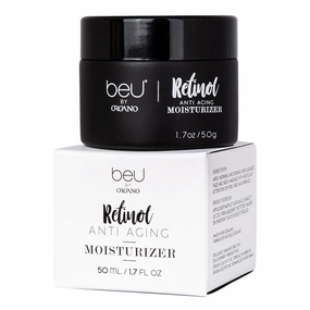 Retinol Anti Aging Moisturizer 1.7 fl oz. Cream for Face with Vitamin A Retinol Palmitate, Manuka Honey, Apricot Kernel Oil & Vitamin E.