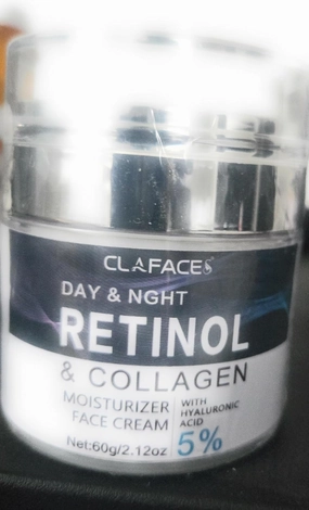 Retinol Cream for Face, Retinol Face Moisturizer For Firm Skin, Gentle Anti Aging Wrinkle Cream With Hyaluronic Acid & Collagen 50ml