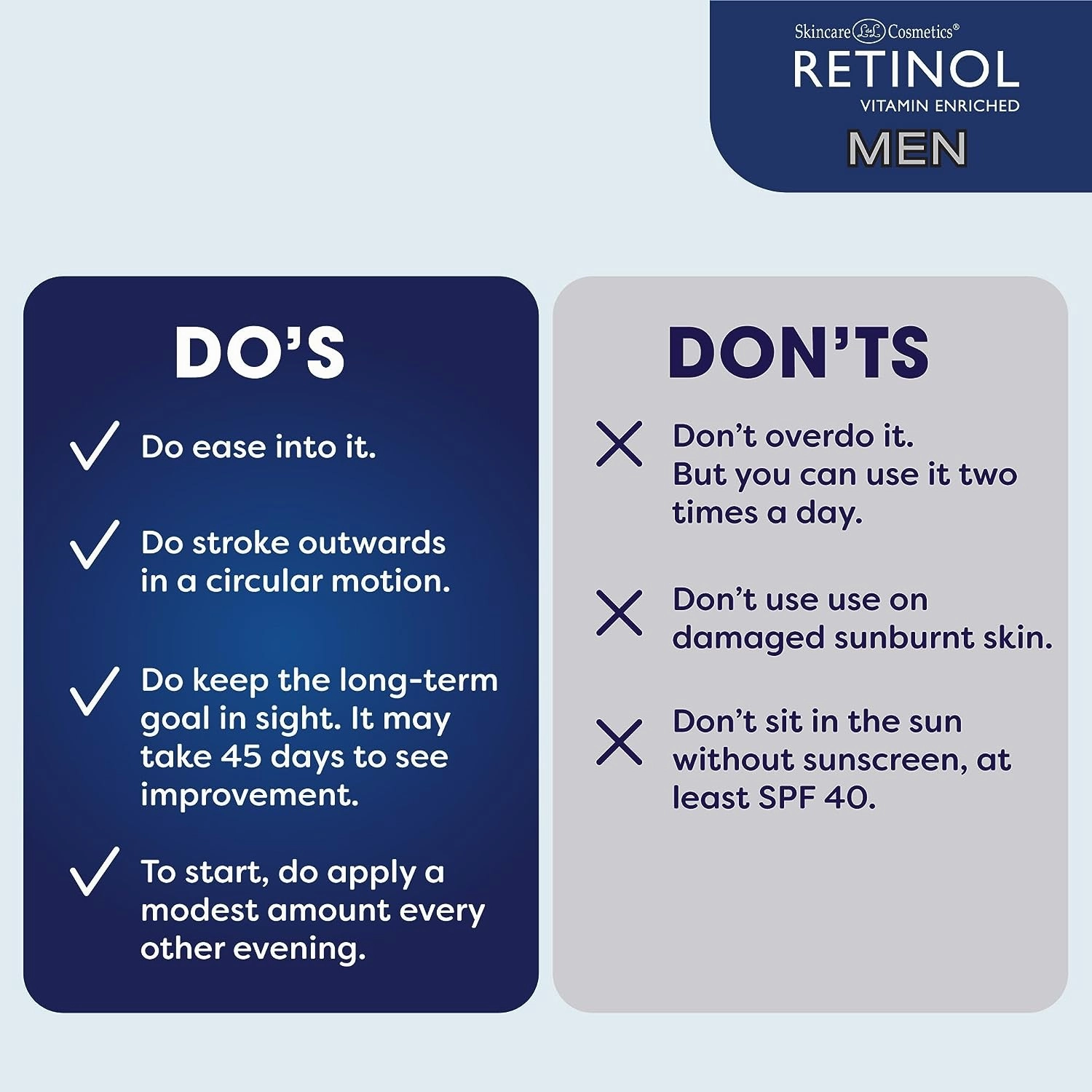 Retinol Men's Anti-Aging Hand Cream