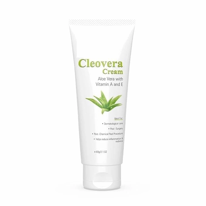 RI Face cream, Skin moisturizer with Aloe vera, reduces redness, soothing & hydrating cream, after shaving & waxing cream, Paraben free- 60gm, 2.11 Ounce