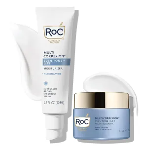 Roc Multi Correxion 5 In 1 Daily Anti-Aging Moisturizer with Restoring Facial Night Cream