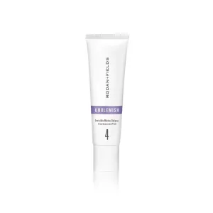 Rodan   Fields UNBLEMISH Invisible Matte Defense Broad Spectrum SPF 30 | Skincare Moisturizer | UV Skin Protection | Sunscreen Face and Neck Cream