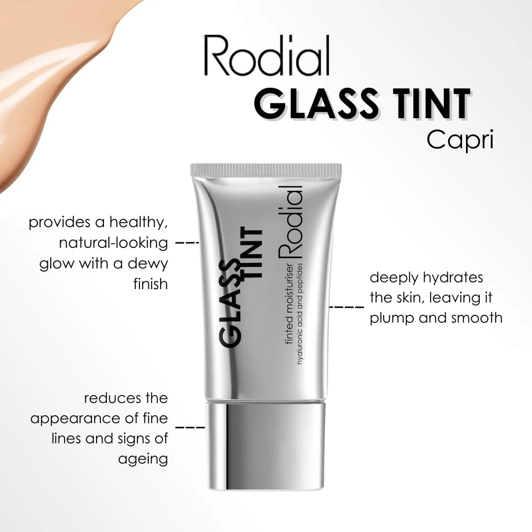 Rodial Glass Tint - Tinted Moisturiser Shade 1 Capri (1 fl oz)