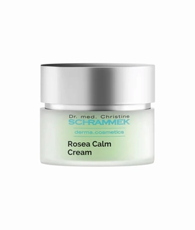 Rosea Calm Cream (1.7 fl oz) - Special Care for Sensitive, Reddened Skin - Reduces Redness & Calmes Skin - Vitamin C - No Parabens - Face Moisturizer - Face Cream - Skin Care - Dr. Schrammek