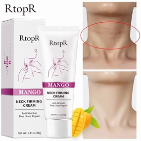 RtopR Neck Firming Wrinkle Remover Cream Rejuvenation Firming Skin Whitening Moisturizing Shape Beauty Neck Skin Care Products