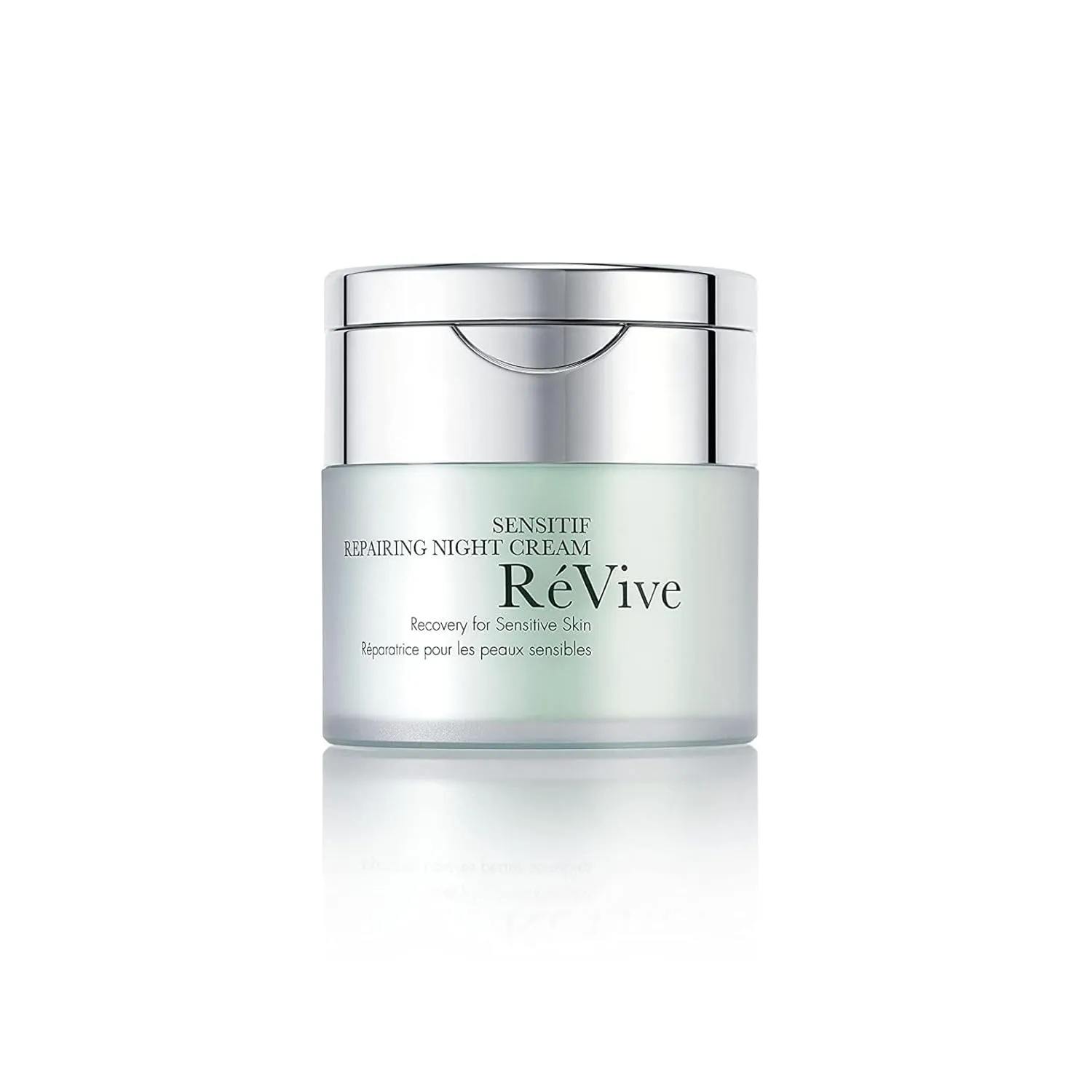 RéVive Hydrating Face Moisturizer for Sensitive Skin - Sensitif Repairing Night Cream - Soothing Gel Moisturizer with Bio-Calming Actives for Skin Barrier Repair (50g)
