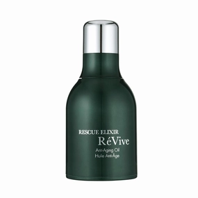 RéVive Anti Aging Face Oil - Rescue Elixir Overnight Face Oil Moisturizer - Helps Improve Skin Barrier & Reduces Fine Lines - Plumps & Smooths Skin with Murumuru Butter & Bio-Renewal Peptides (30 ml)