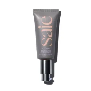 Saie Slip Tint Tinted Moisturizer with SPF 35 - Light Coverage, Glowy Skin Tint & Mineral Sunscreen for Face with Hydrating Hyaluronic Acid - Summer Makeup Essential - Shade One (1.35 oz)