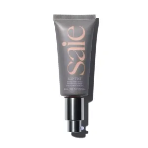 Saie Slip Tint Tinted Moisturizer with SPF 35 - Light Coverage, Glowy Skin Tint & Mineral Sunscreen for Face with Hydrating Hyaluronic Acid - Summer Makeup Essential - Shade Two (1.35 oz)