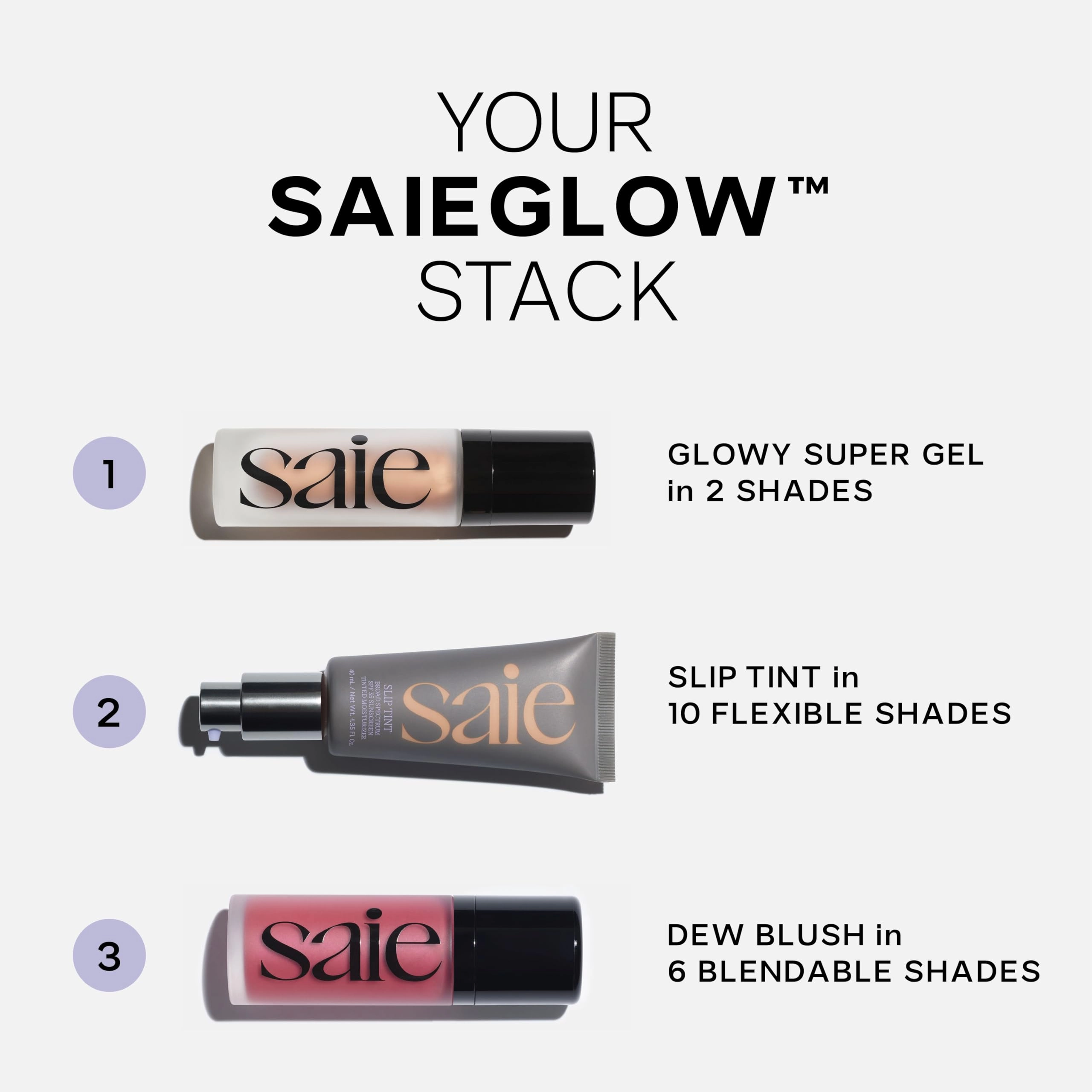 Saie Slip Tint SPF 35 Tinted Moisturizer - Light Coverage Moisturizer   Broad Spectrum Zinc Oxide Sunscreen with Hydrating Hyaluronic Acid - Shade Six (1.35 oz)