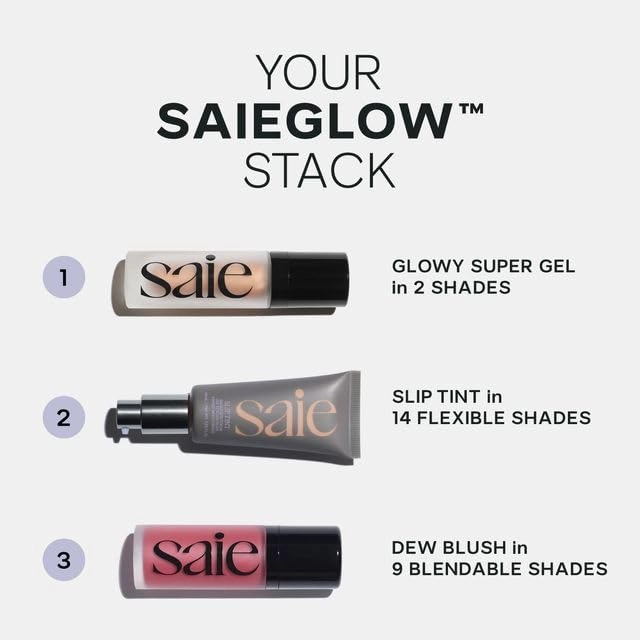 Saie Slip Tint SPF 35 Tinted Moisturizer - Light Coverage Moisturizer   Broad Spectrum Zinc Oxide Sunscreen with Hydrating Hyaluronic Acid - Shade Six (1.35 oz)