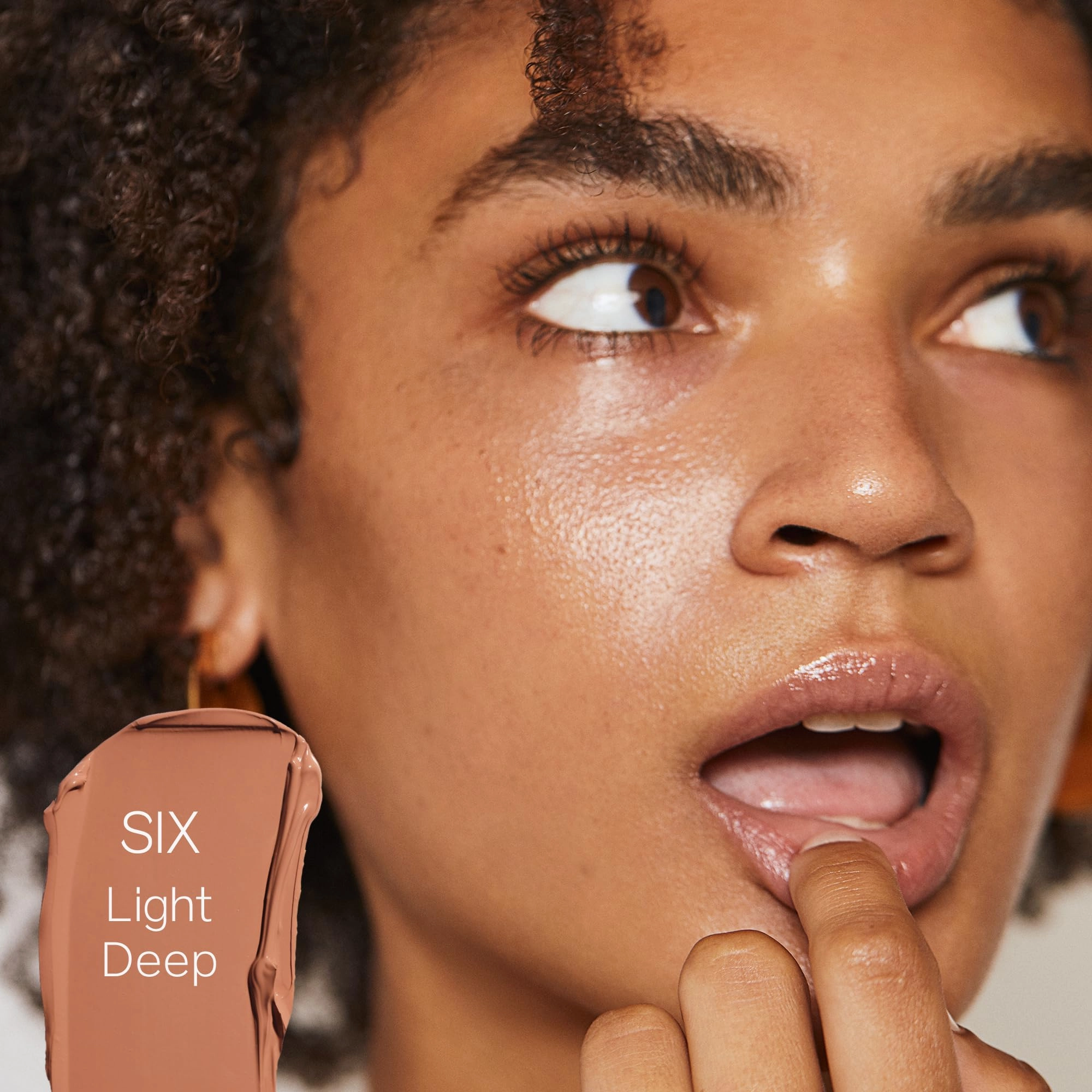 Saie Slip Tint SPF 35 Tinted Moisturizer - Light Coverage Moisturizer   Broad Spectrum Zinc Oxide Sunscreen with Hydrating Hyaluronic Acid - Shade Six (1.35 oz)
