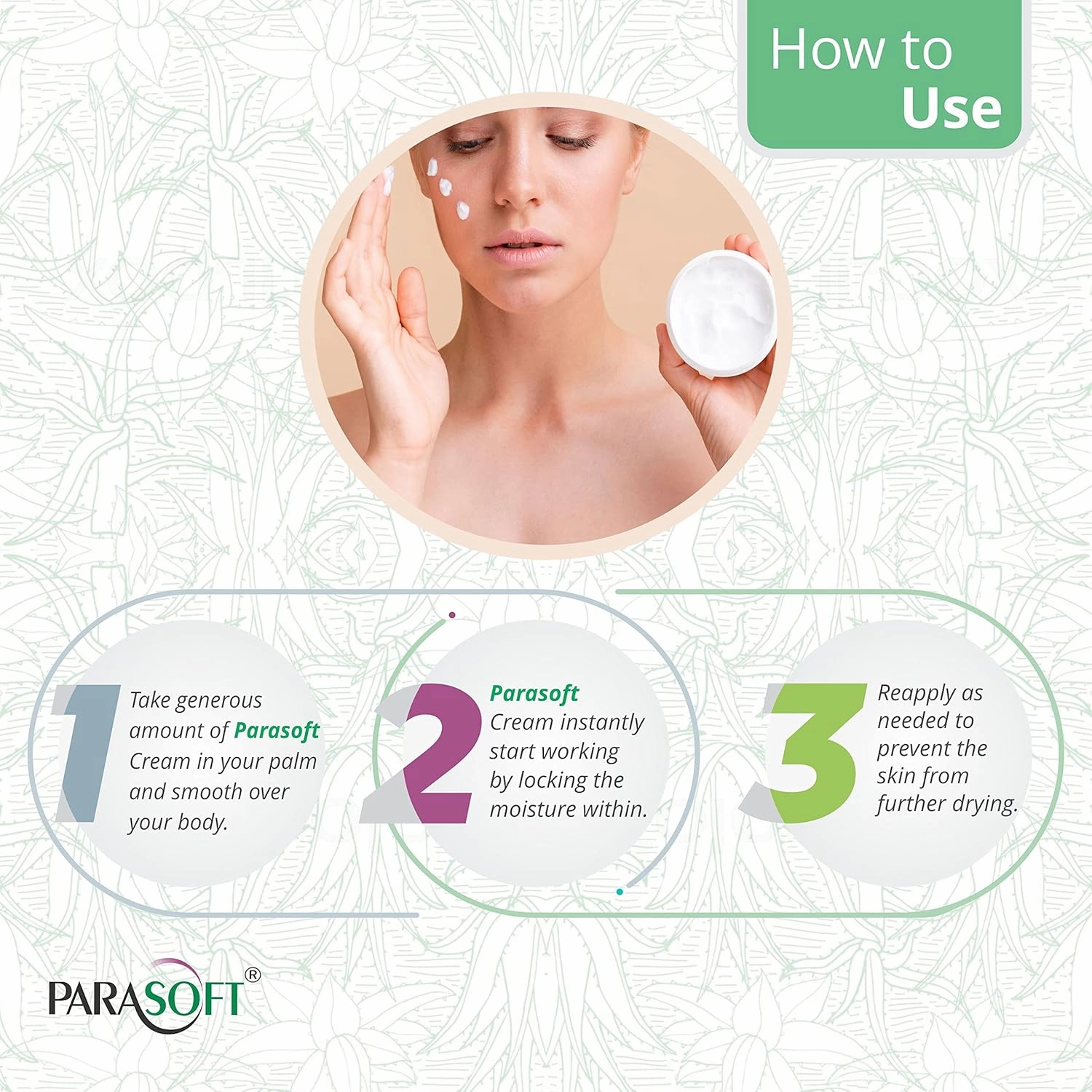 Salve cream for dry skin, Paraben free with Aloe vera extract (500 gm)