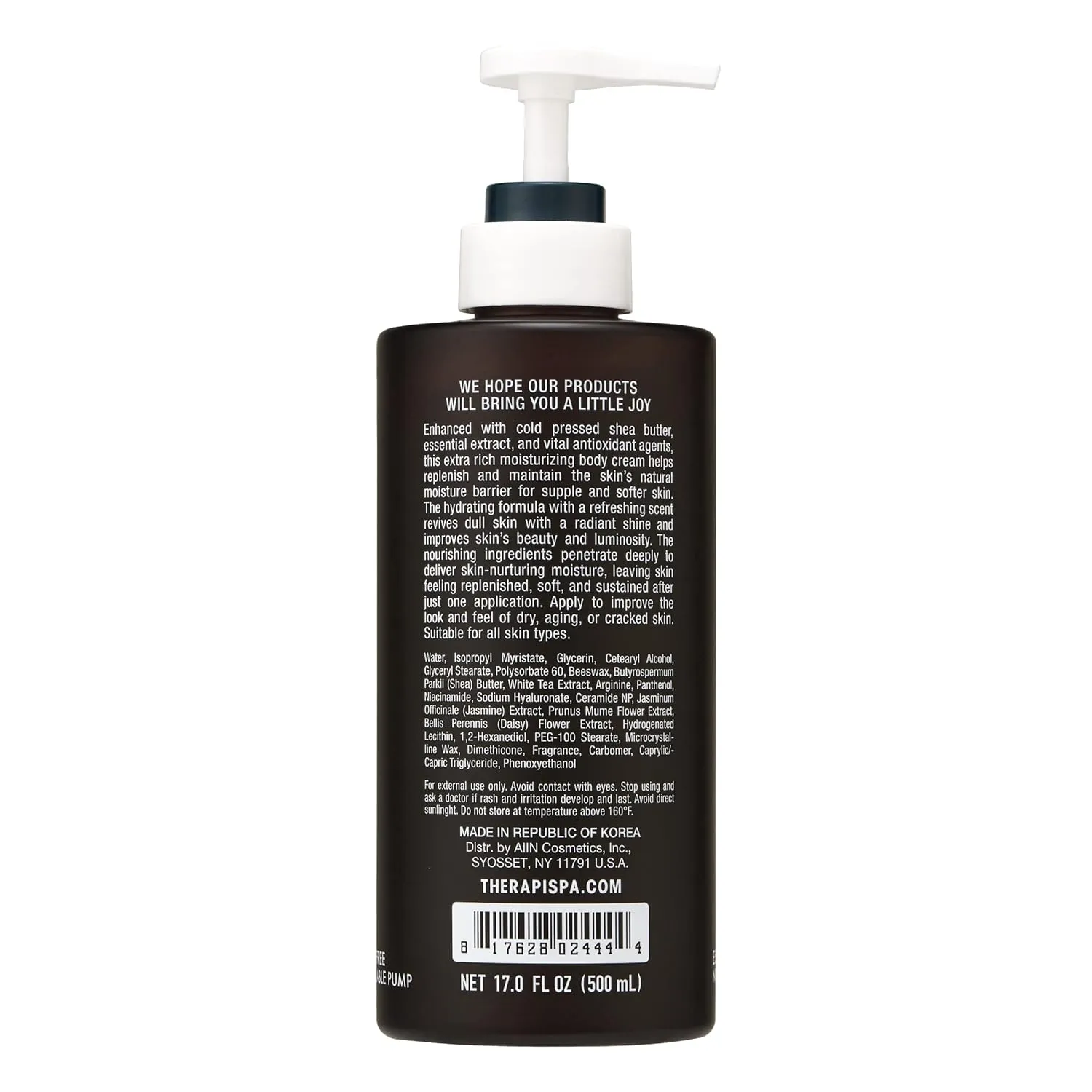 Scented Body Lotion for Women – Hydrating & Nourishing Moisturizer with Shea Butter, Ceramides & Panthenol for Dry Skin – Inclusive for Everyone (White Tea, 17.0 fl oz)