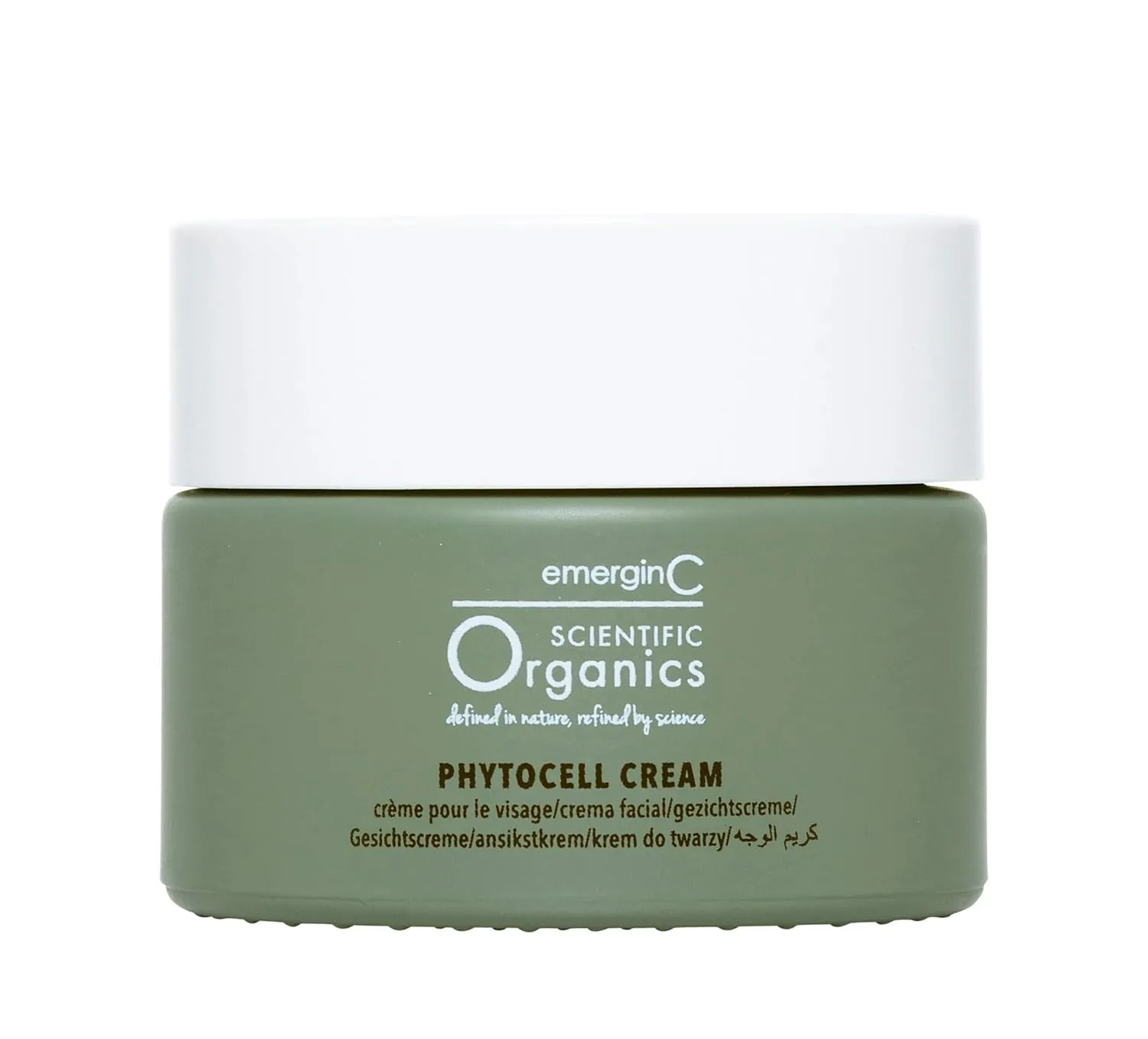 Scientific Organics Phytocell Anti-Aging Cream - Facial Moisturizer with Plant Stem Cells for Radiant Complexion and Skin Protection (1.7 oz, 50 ml)