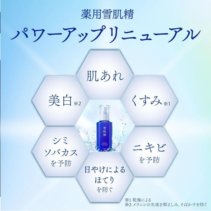 SEKKISEI - (Dermocosmetics) Brightening lotion 200ml [With alcohol] (Product at the customer's request)