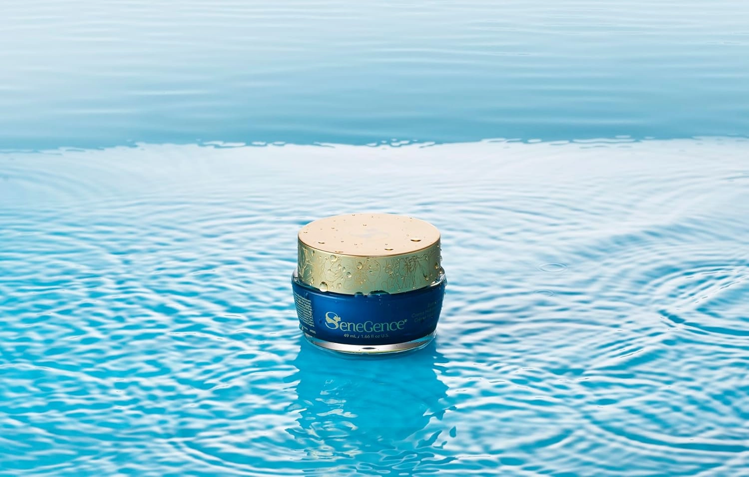 SeneGence Evening Moisturizer for Normal to Oily Skin, 1.66 Fl Oz, Hydrating Night Cream for Firmness, Radiance, and Texture Improvement