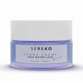 SERE KO Hydra Creme Ceramide Moisturizer, Skin Barrier Repair Cream, Long Lasting Hydration Up To 100 Hours, Locks Moisture, With Peptide All Skin Types, For Men & Women, 50ml (1.69 floz)