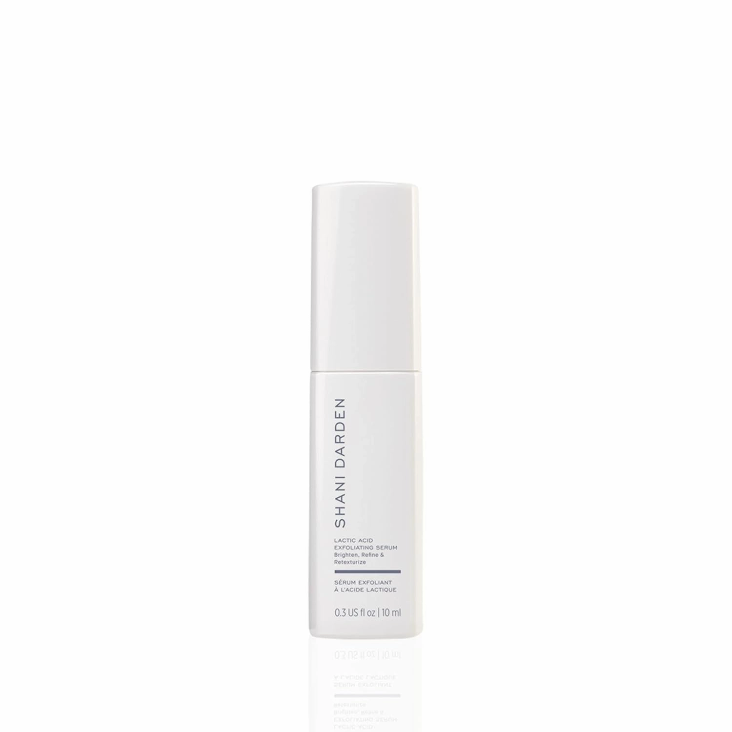 SHANI DARDEN SKIN CARE Lactic Acid Face Serum Travel Size, Active Night Serum to Help with the Look of Radiant and Smooth Skin, Gentle But Powerful Face Exfoliator, 0.34 fl oz
