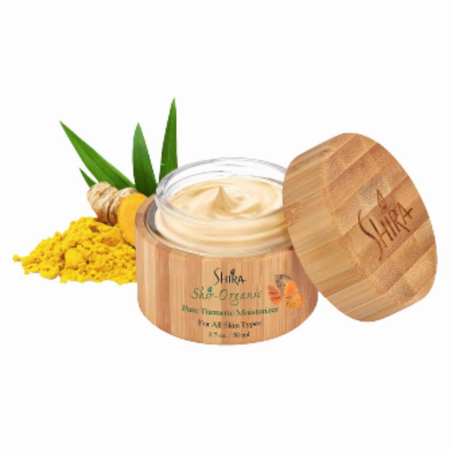 Shir Turmeric Moisturizer - 15ml - Organic Anti-Aging Cream with Vitamins B6 & C, Improves Skin Elasticity, Reduces Acne Scars, Hydrating Facial Moisturizer for Radiant Skin, Natural Skincare