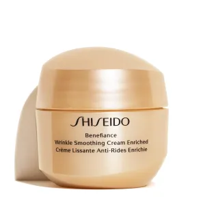 Shiseido Benefiance Wrinkle Smoothing Cream Enriched - Anti-Aging Moisturizer for Dry to Very Dry Skin - Visibly Corrects Wrinkles & Intensely Hydrates - Non-Comedogenic