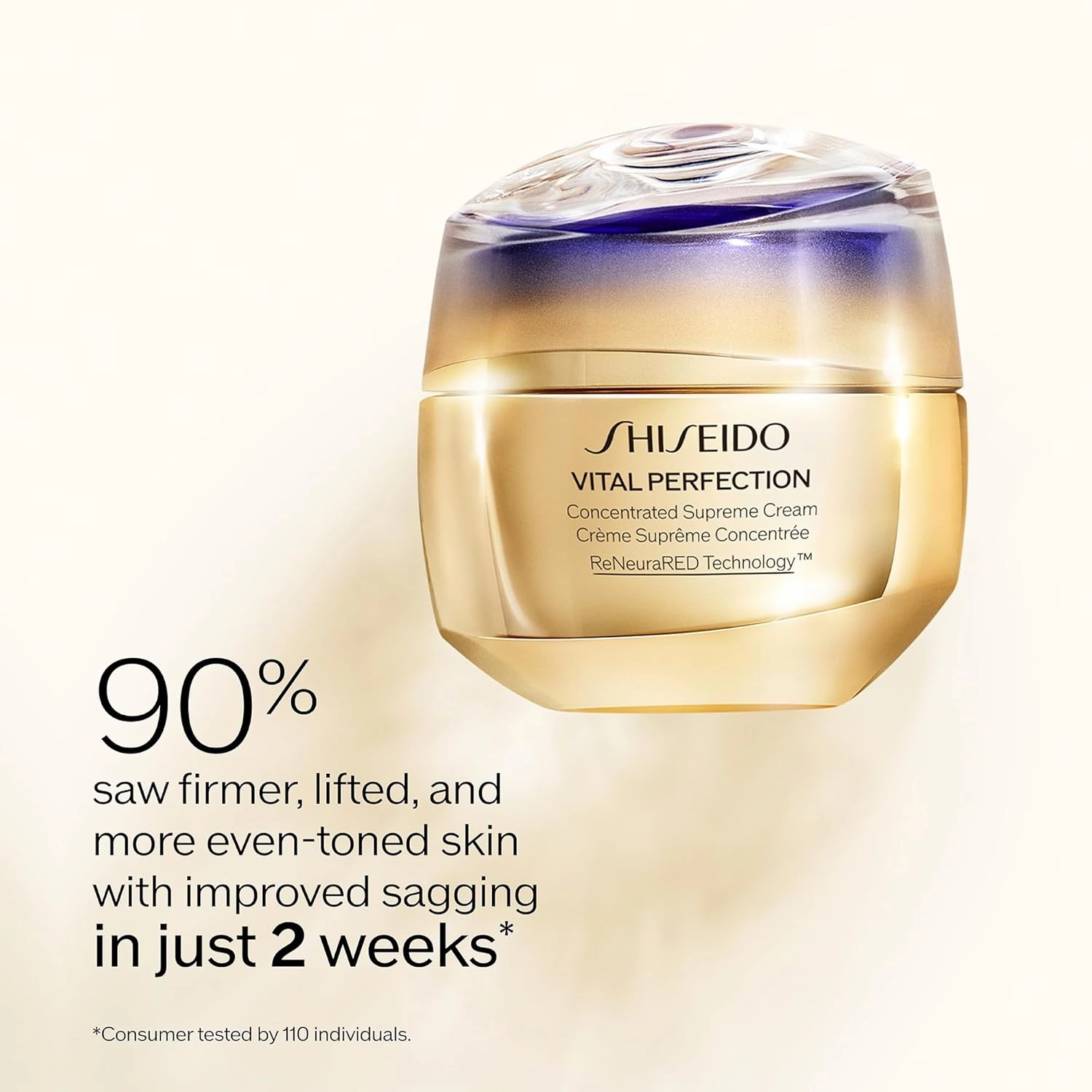 Shiseido Vital Perfection Uplifting and Firming Advanced Cream - Anti-Aging Moisturizer for Normal to Dry Skin - Visibly Lifts & Firms