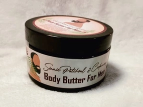 Simmie Patchouli & Cedarwood Body Butter For Men (4 oz)