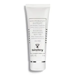 Sisley Paris Mattifying Moisturizing Skin Care With Tropical Resins - 50 mL - Daily Moisturizer for Combination to Oily Skin - Oil Free - Non-Comedogenic