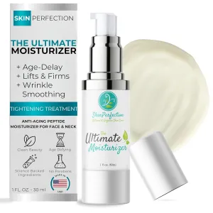 Skin Perfection Neck Firming Cream the Ultimate Anti-aging Night Face Moisturizer 10 Peptides Triple Treatment Argireline Pepha Tight Syn Ake Collagen Progeline Matrixyl Juveleven Uplevity