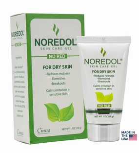 Skin Care Gel - Redness Relief Moisturizer for Dry Skin - Rosacea Treatment for Face - Soothes Prone Skin and Irritation - Fragrance Free 1 oz.