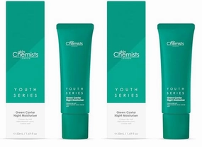 Skin Chemists Green Caviar Night Face Moisturizer | Anti Aging Night Face Cream infused with Green Caviar Extract, Coconut Oil and Essential Vitamins | Face Cream for Age-Defying Skin Resurfacing