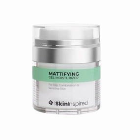 Skin-Inspired' Mattifying Gel Face Moisturizer (50g)- For Oily, Combination and Sensitive Skin | Hydrating Ultra Light Oil Free Face Cream | Non Greasy | For Women & Men