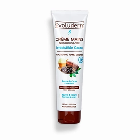 Skin Moisturizer Hand Cream, 150 ml - Nourishing, Hydrating, Cocoa Butter, Dry Skin, Vegan, France