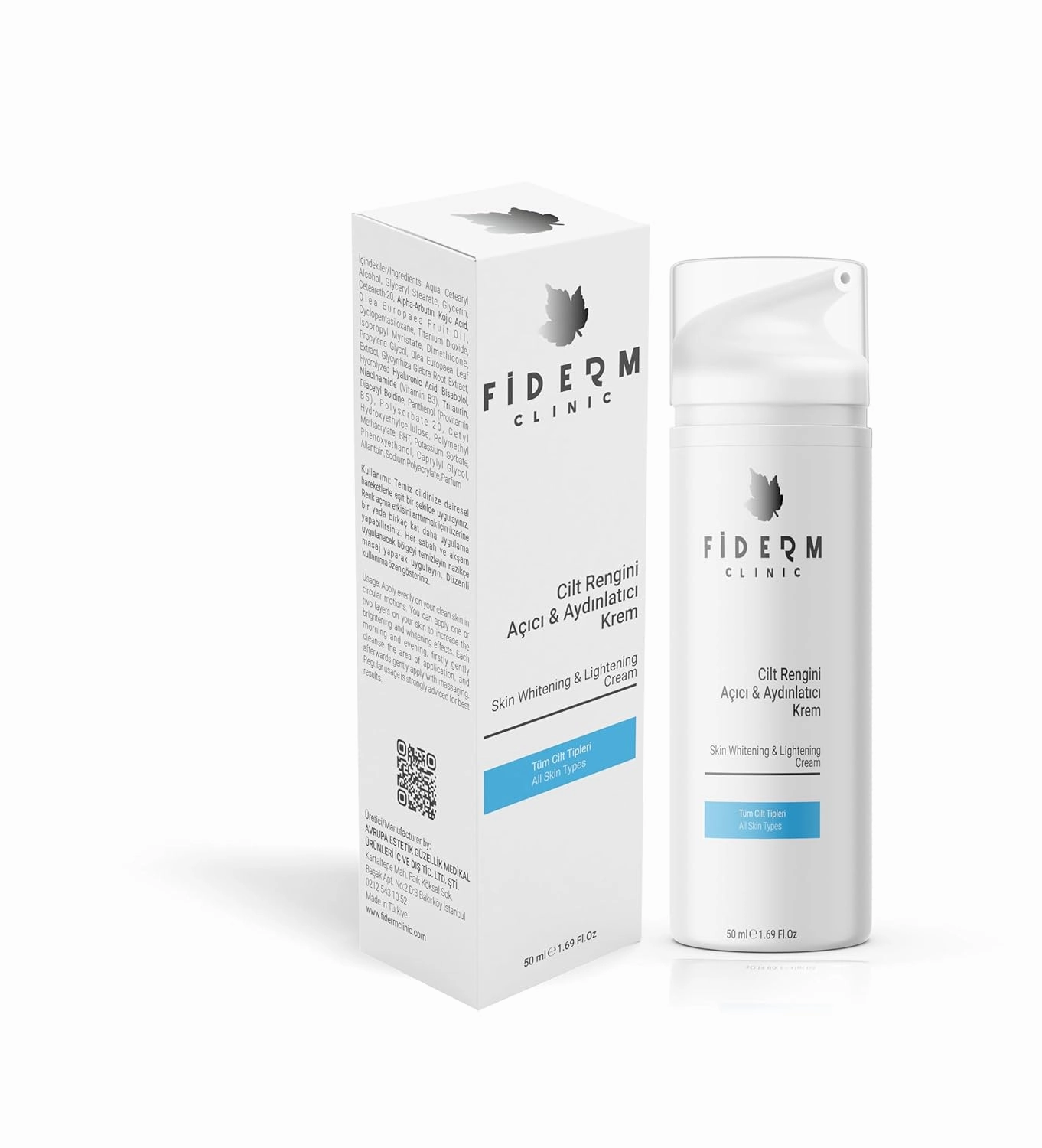 Skin Whitening and Lightening Cream, 50ml
