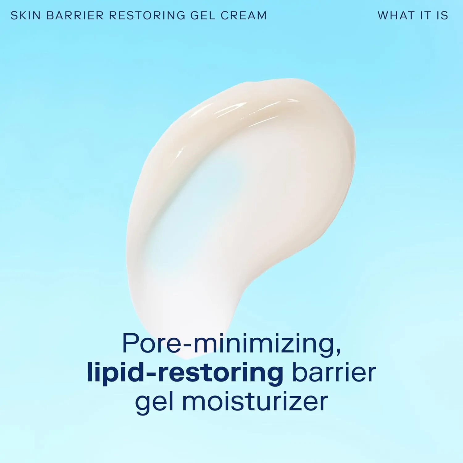 Skinfix Skin Barrier Restoring Gel Cream - 1.7 oz - Non-Greasy Moisturizer for Normal to Combination Skin - Hydrates, Plumps & Smooths - Non-Comedogenic, Fragrance Free, Vegan, Cruelty Free