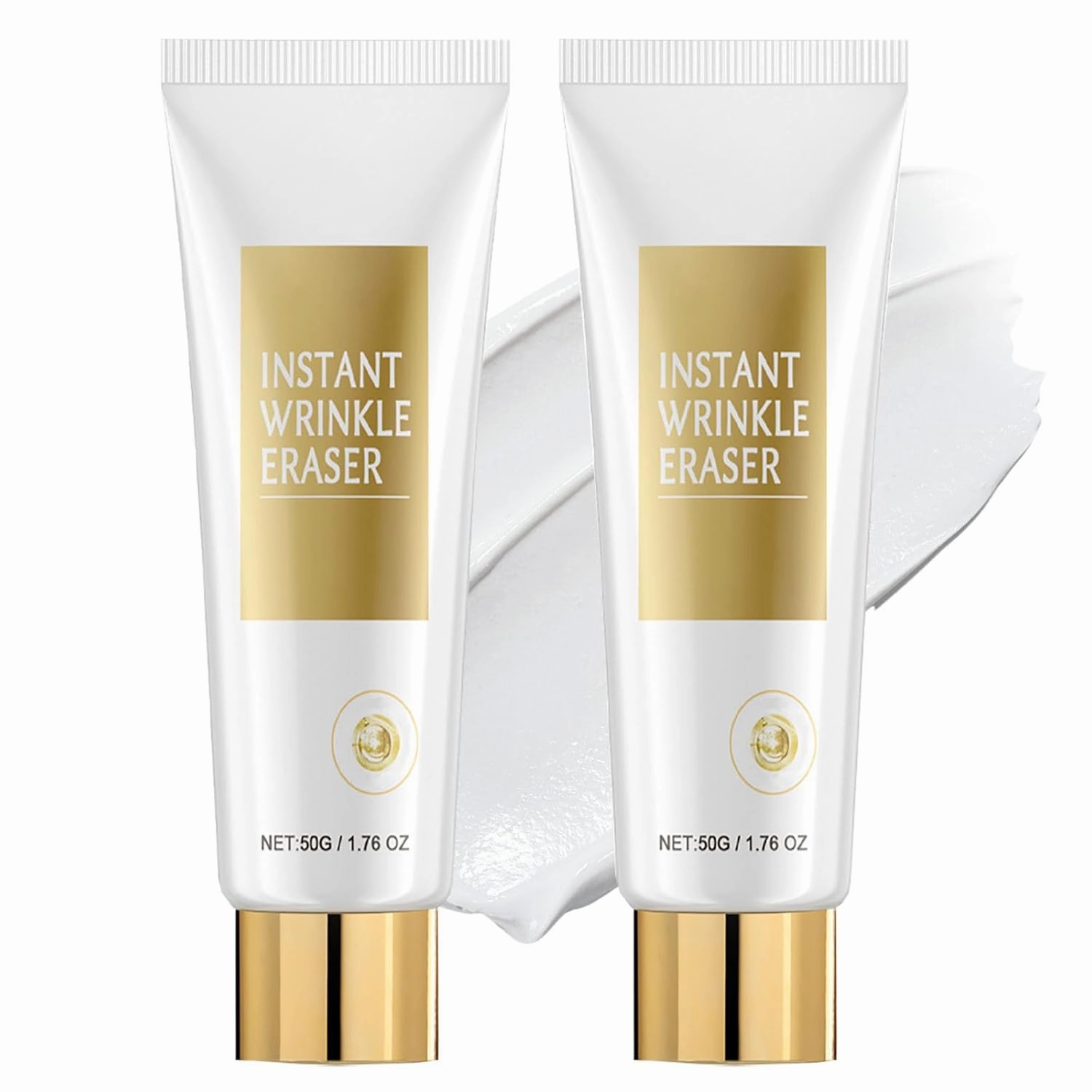 Skip the Line Instant Wrinkle Eraser, Conspicuoust Instant Wrinkle Eraser Restore Skin Elasticity Plumps Blurs Wrinkles Anti-Aging Skin Care Cream for Face/Neck/Cheek (2)