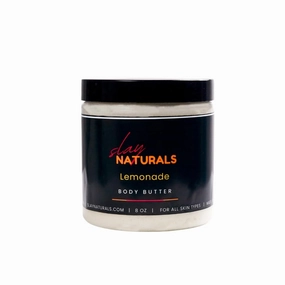 Slay Naturals’ Body Butter 8 oz | Moisturizing | SheaButter, Almond Oil, Olive Oil| Handmade Body Butter (Lemonade)
