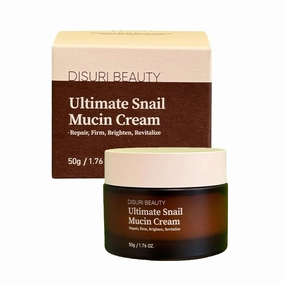 Snail Mucin Cream - Korean Skincare Innovation for All Skin Types - Nourish, Brighten, Anti-Aging - Intensive Skin Repair - Korean Snail Cream for Face and Body - (1.76 oz)