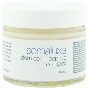 Somaluxe Plant Stem Cell   Collagen Moisturizer - Reverses Skin Aging with CoQ10 and Hyaluronic Acid
