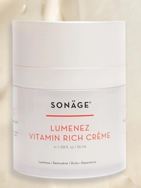 SONAGE Lumenez Vitamin Facial Cream: Daily Restorative Moisturizer with Vitamin C | Hydrating Cream for Dry Skin