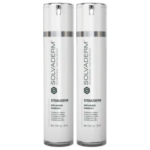 Stemuderm Face & Eye Cream - Anti Aging Skincare - Daily Moisturizer for Fine Lines, Wrinkles & Eyebags - Supports Production of Collagen & Elastin - Organic Stem Cell Complex - 1.7 oz (Pack of 2)