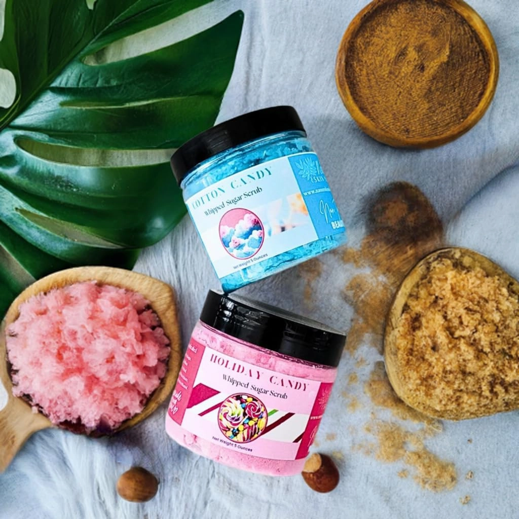 Sugar Scrub Soap Whipped Cream (Cotton Candy)