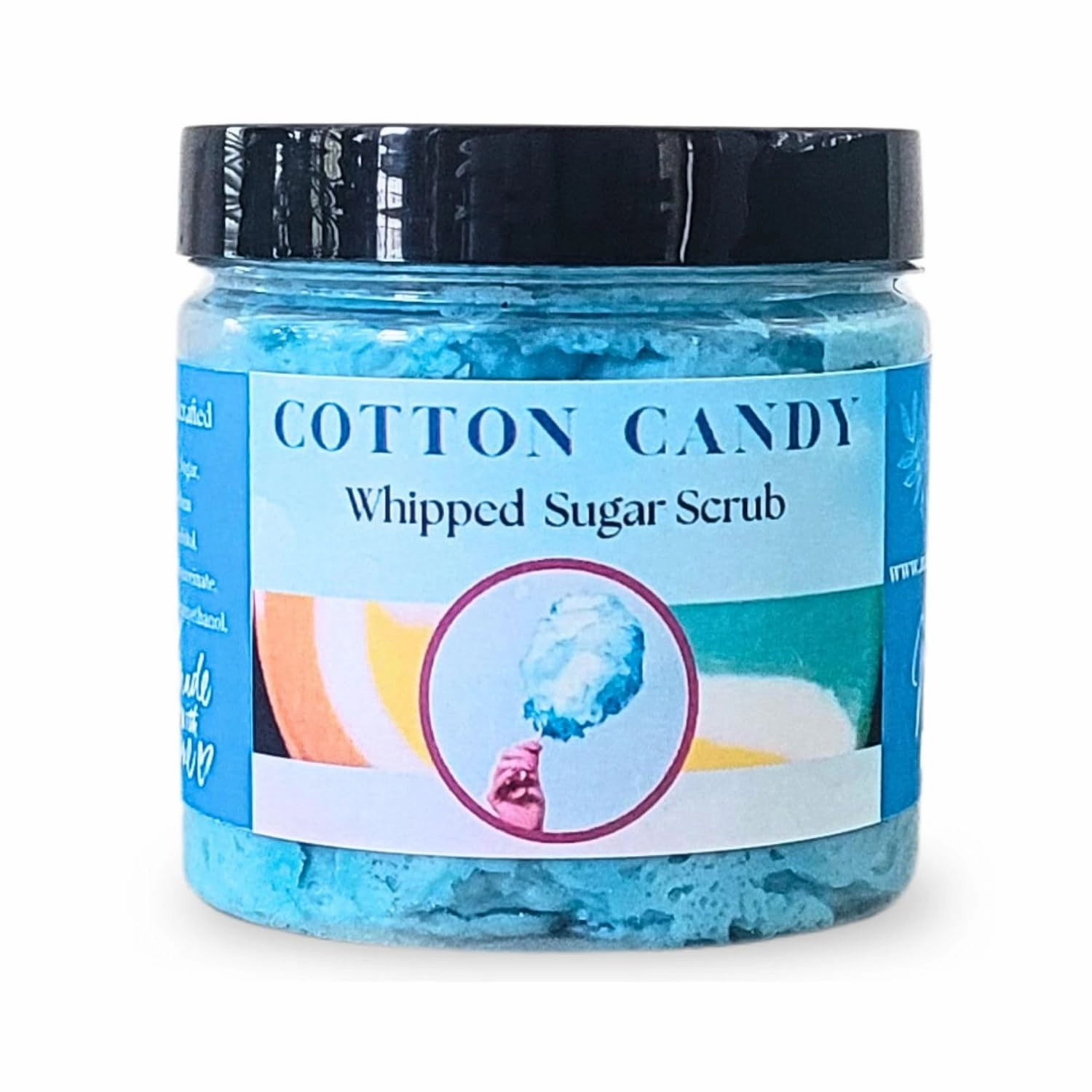 Sugar Scrub Soap Whipped Cream (Cotton Candy)
