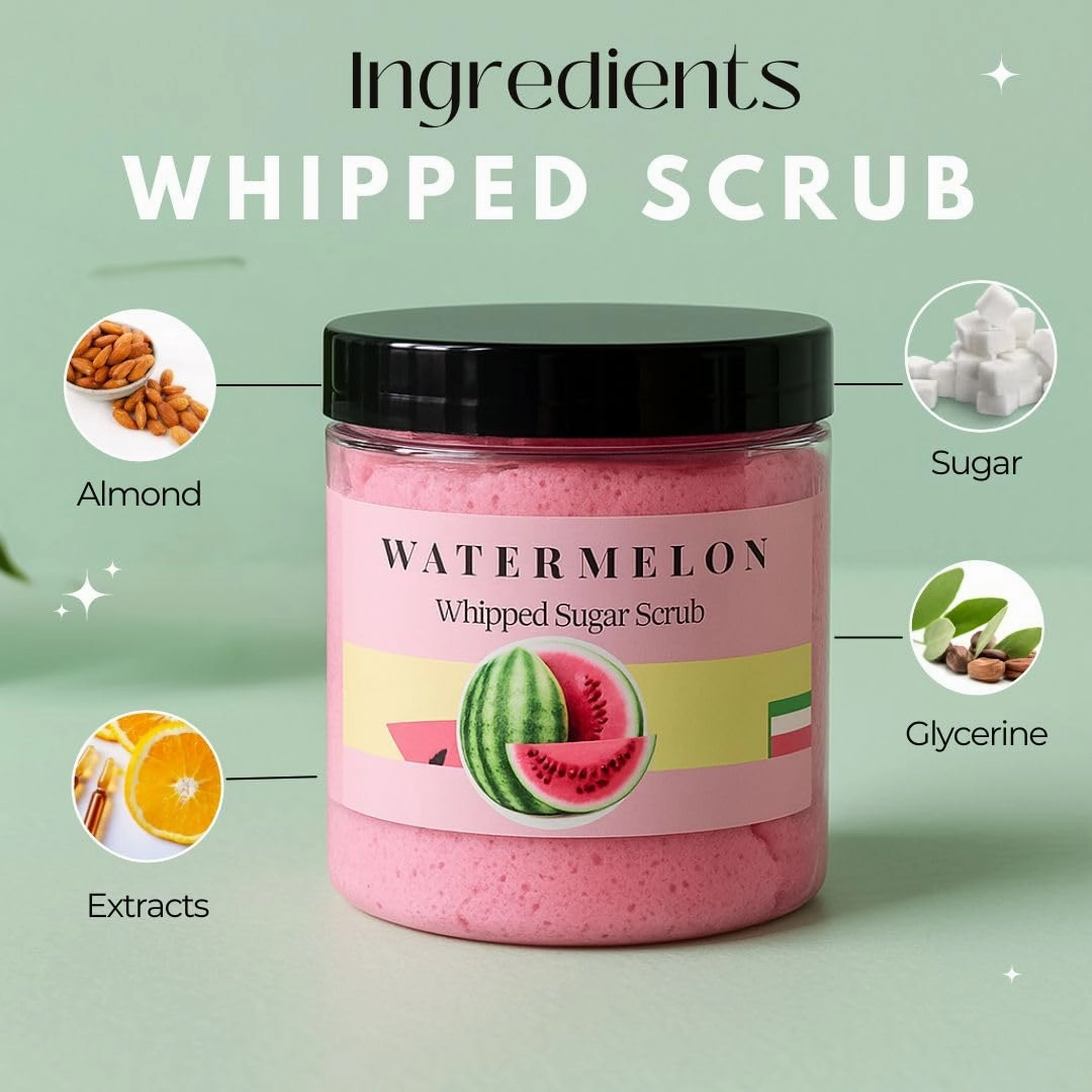 Sugar Scrub Soap Whipped Cream (Grapefruit)