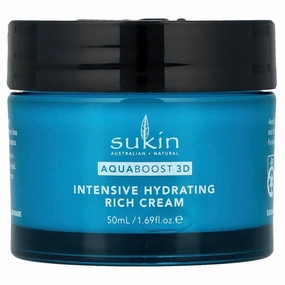 Sukin Naturals USA 3D AquaBoost | Hyaluronic Acid Enriched Night Cream | 50ML